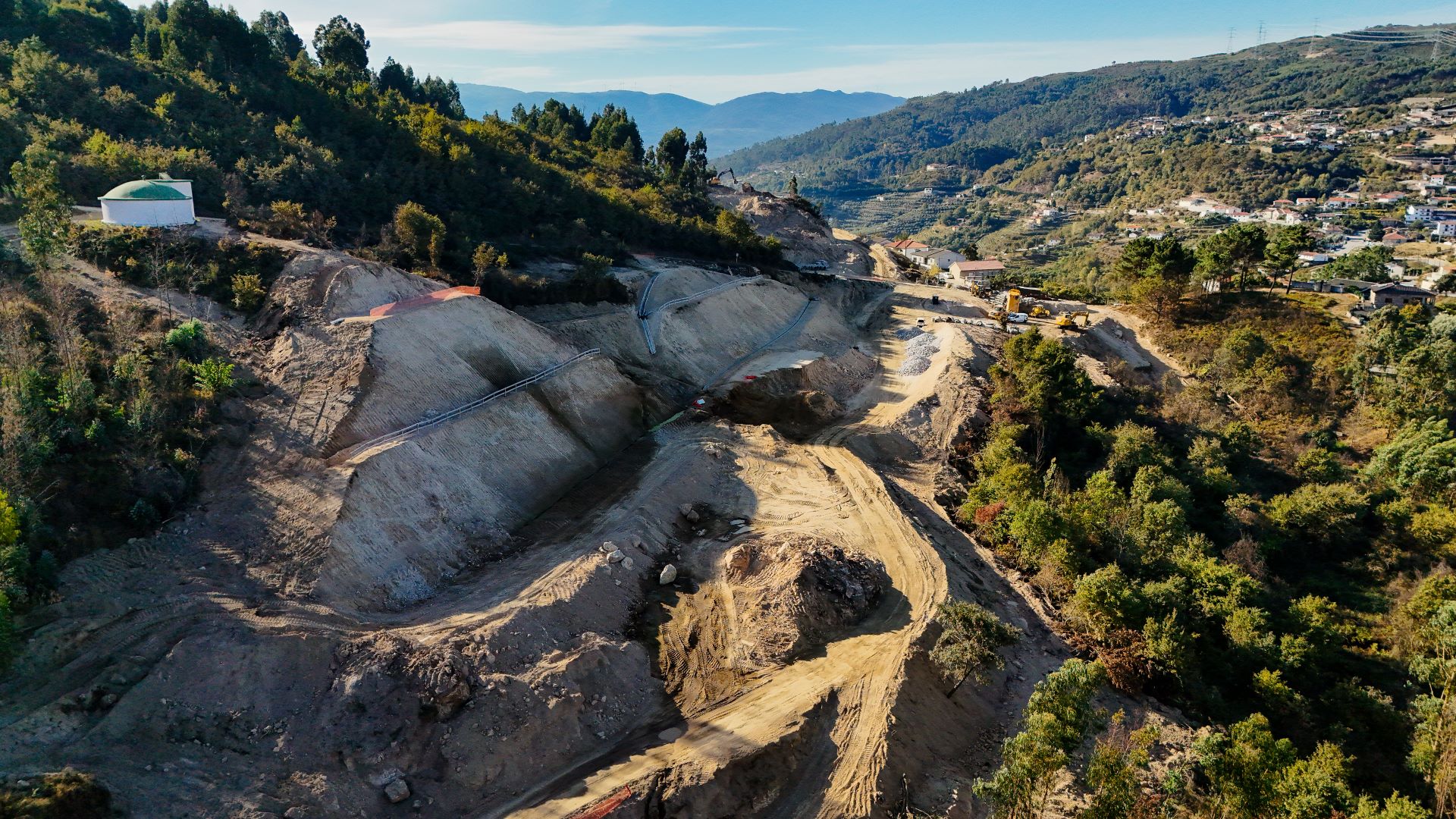 Avanços na obra da Variante à EN211 entre Quintã e Mesquinhata 4