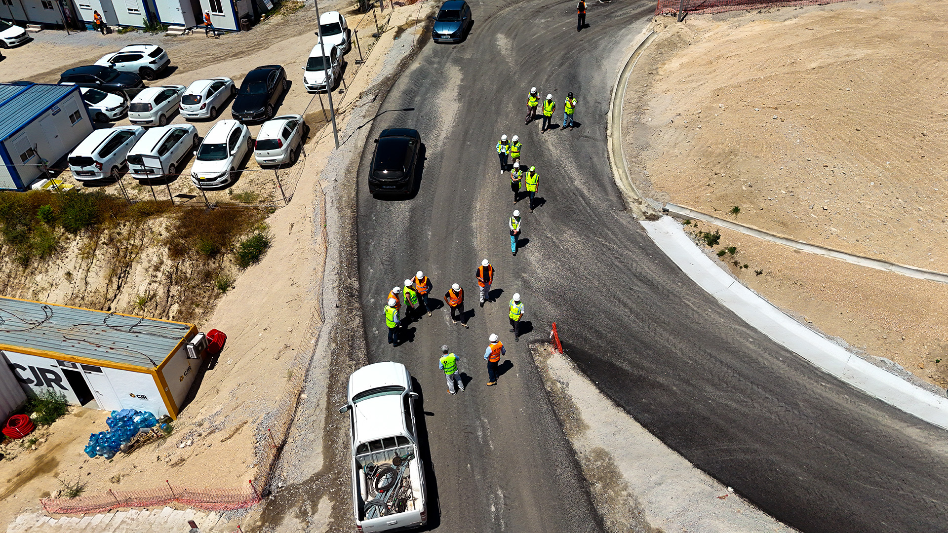 Visita técnica acompanha evolução da empreitada da Variante à EN211 – Quintã / Mesquinhata 6