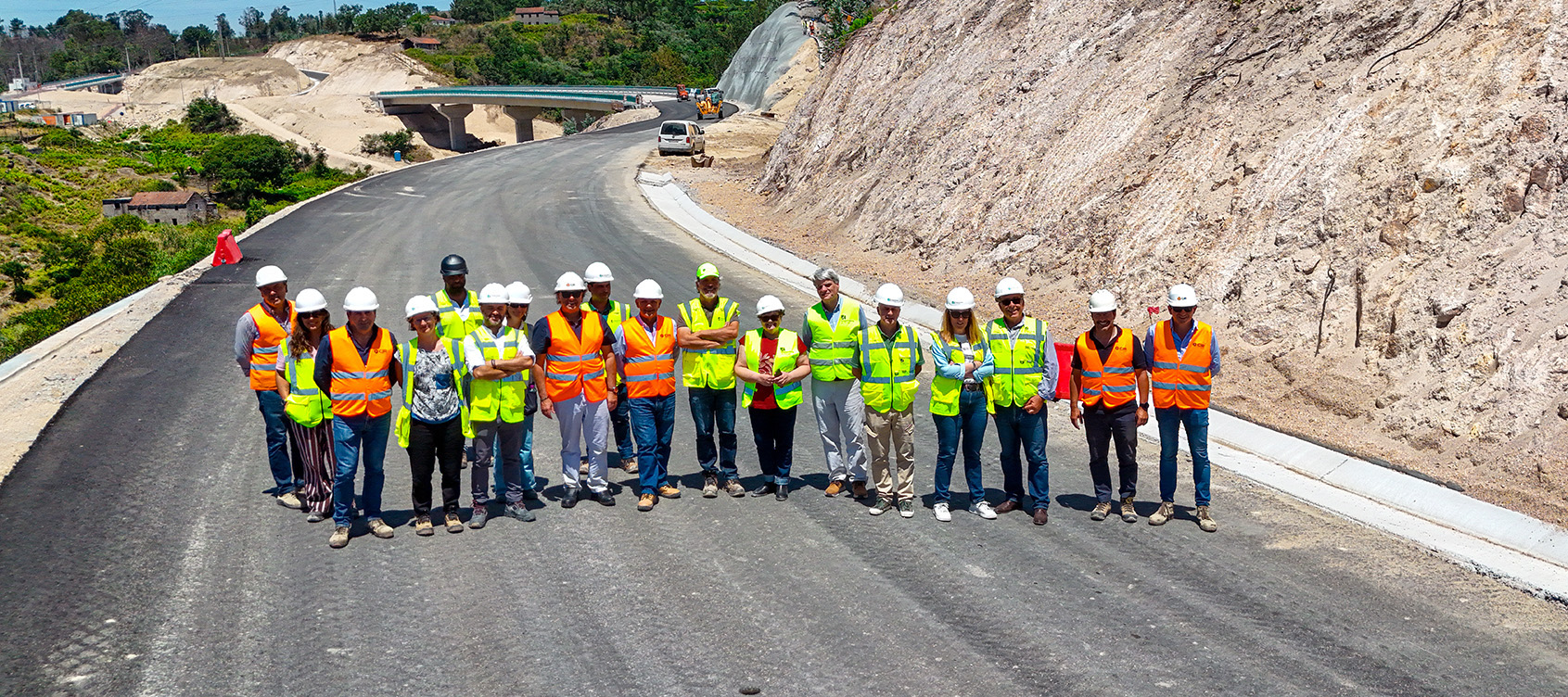 Visita técnica acompanha evolução da empreitada da Variante à EN211 – Quintã / Mesquinhata 19