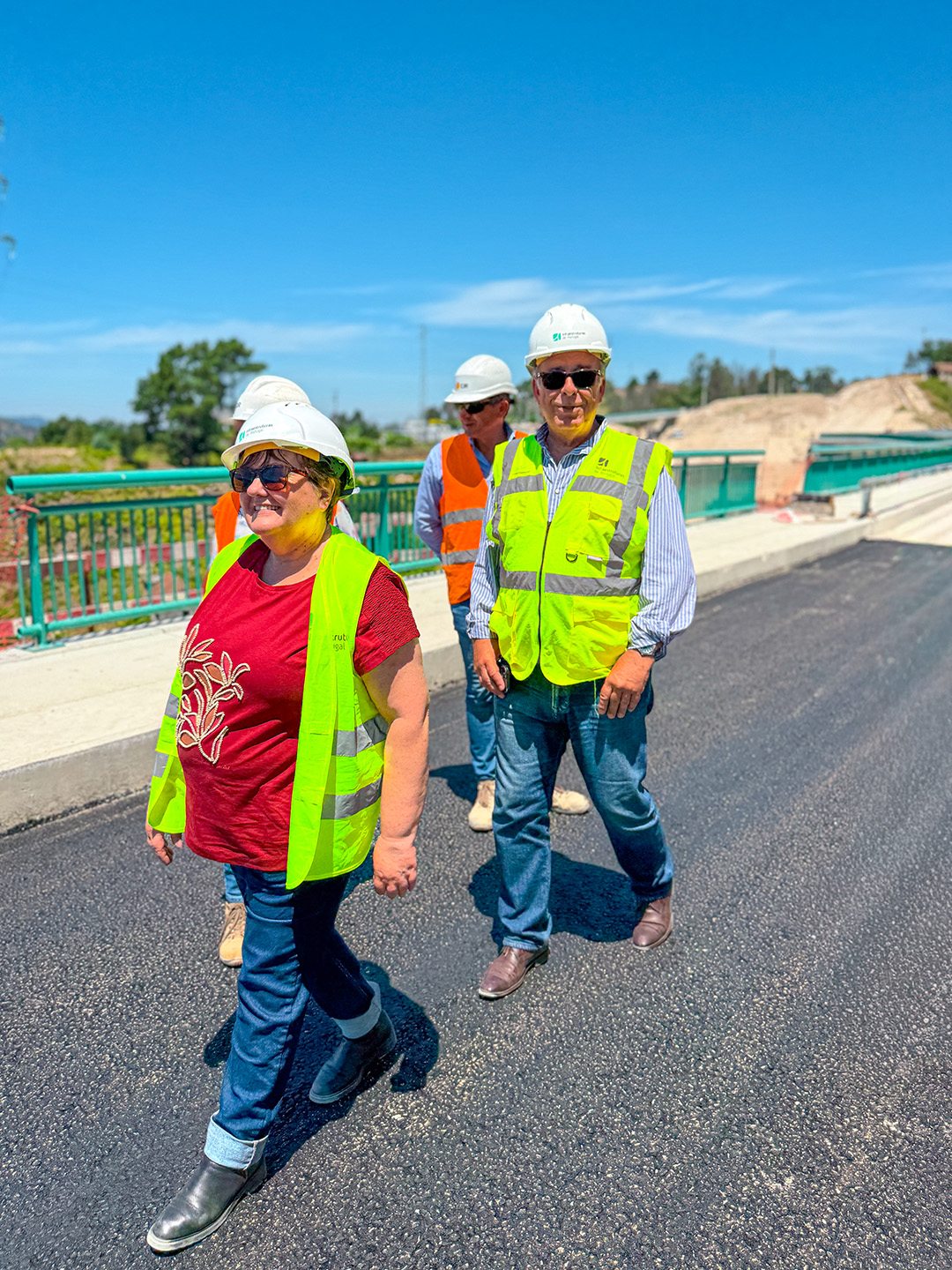 Visita técnica acompanha evolução da empreitada da Variante à EN211 – Quintã / Mesquinhata 17