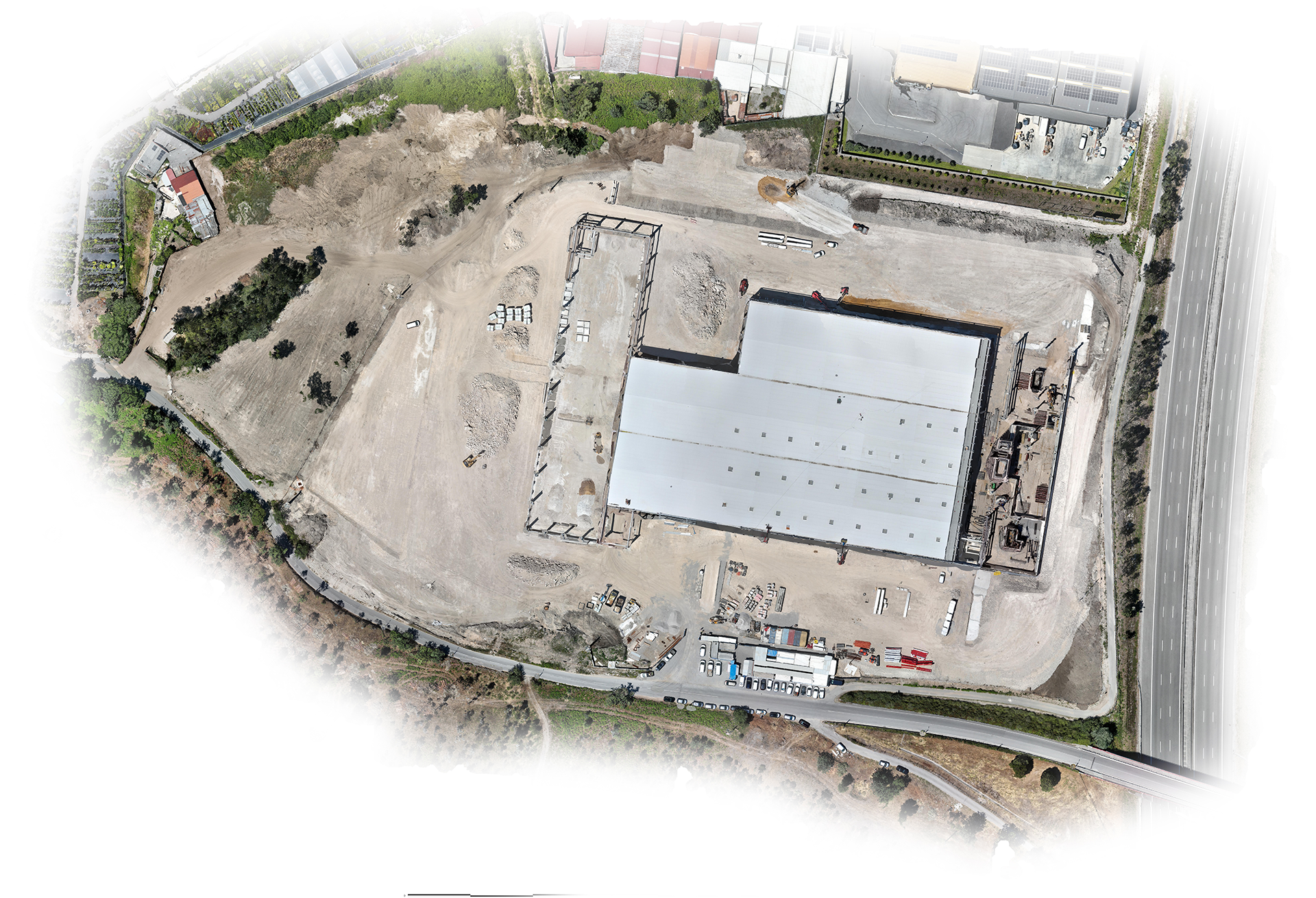 Obra concluída | Movimento de terras do Novo Centro Logístico da Rangel, na Maia 0